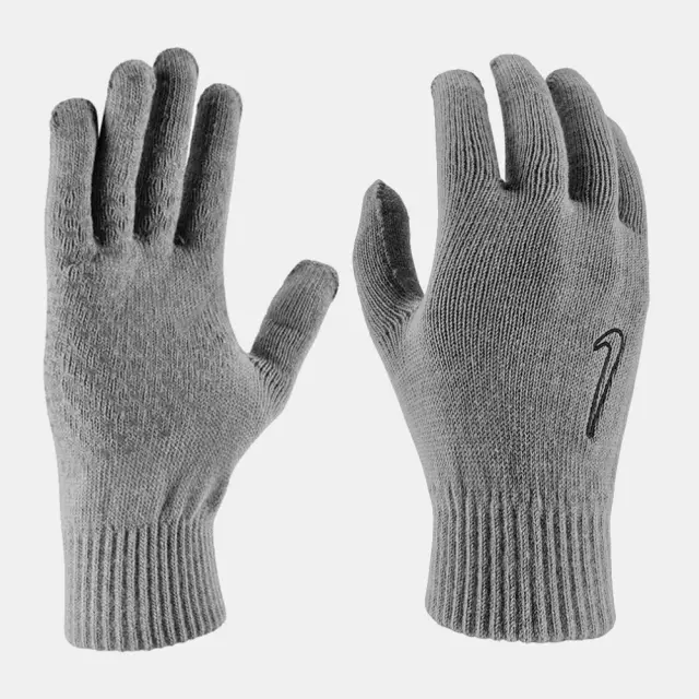 Nike Unisex Knitted Tech and Grip Gloves (N.100.0661-050) - Γκρί - S/M 2