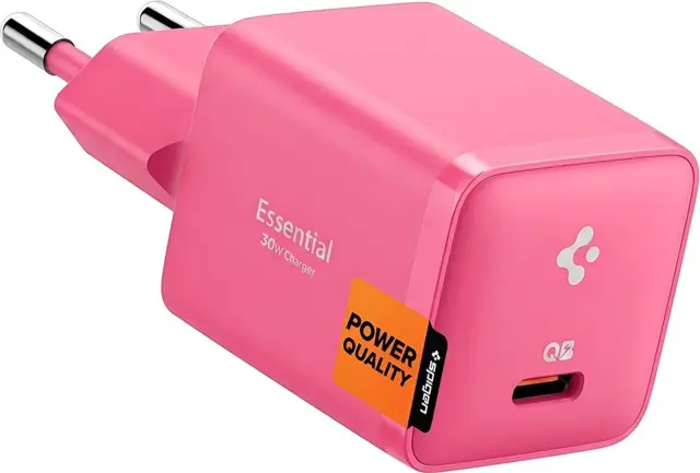 Spigen ArcStation Essential 30W Wall Charger, pink