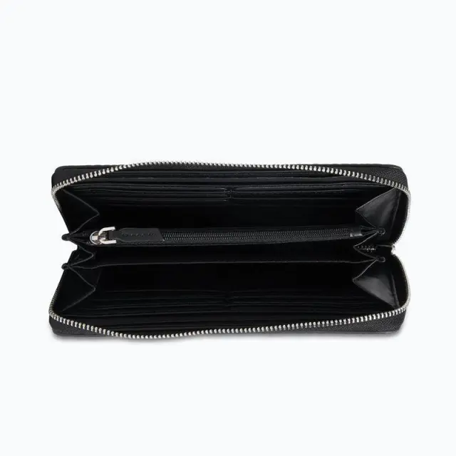 Calvin Klein - Γυναικείο Πορτοφόλι Μεγάλο Ck Elevated Za Saffiano K60K610266-BAX Μαύρο 3