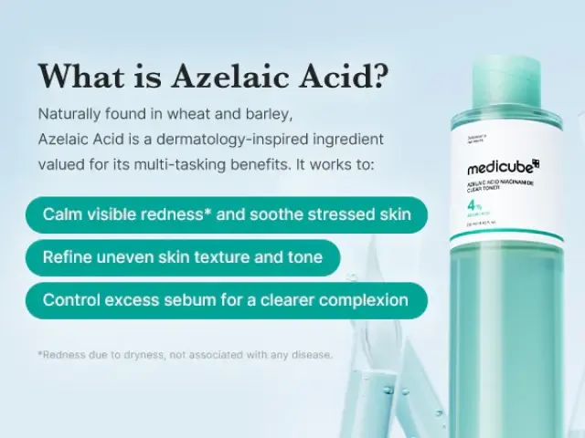 Medicube Azelaic Acid Niacinamide Clear Toner Καταπραϋντικό και Εξισορροπητικό Toner Προσώπου, 250ml 3