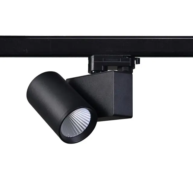 SAND BLACK LED ΦΩΤΙΣΤΙΚΟ ΡΑΓΑΣ 20W 3000K 3-PHASE 34° 2200LM 230V AC Ra80 5YRS / LISOR2030B4N