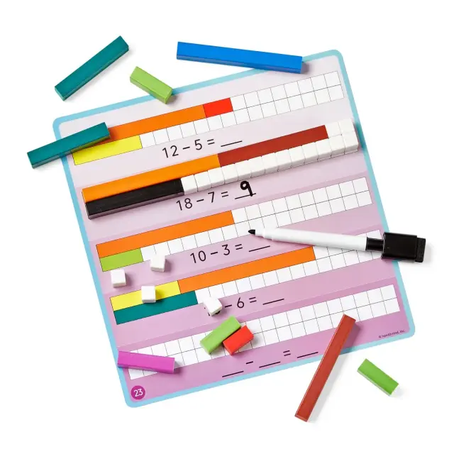hand2mind Ράβδοι Αρίθμησης Cuisenaire® Rods Early Math Activity Set (5+ ετών) 96236 2