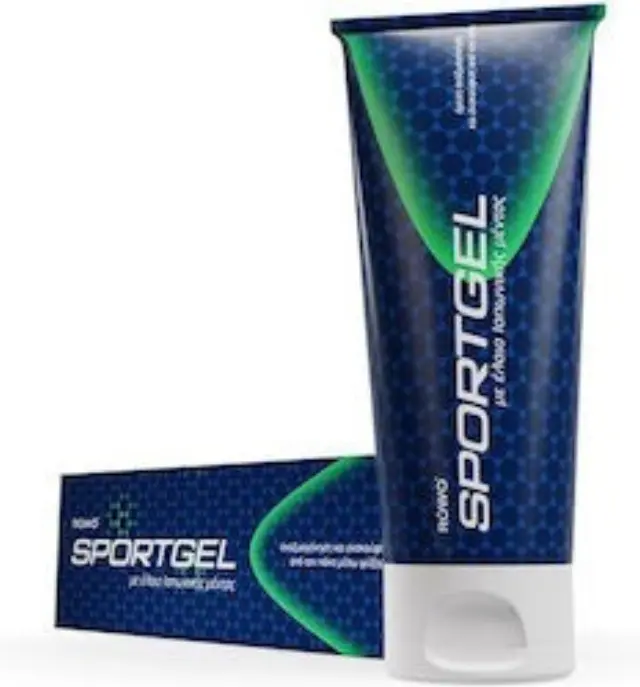 ROWO SportGel Γέλη Κρυοθεραπείας με Έλαια Ιαπωνικής Μέντας 200ml