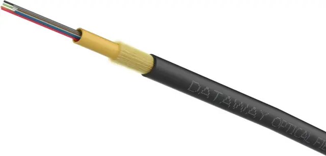 Dataway DROP optical cable, 8 fibers, SM, LSZH, G.657A2, Eca, 1000m