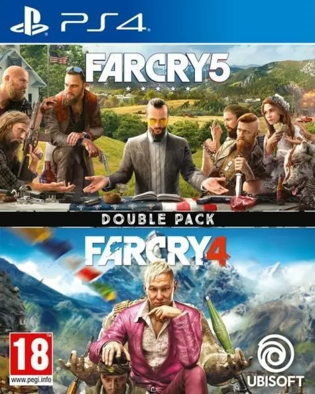 Far Cry 4 & Far Cry 5 Double Pack - PlayStation 4 - PlayStation 4