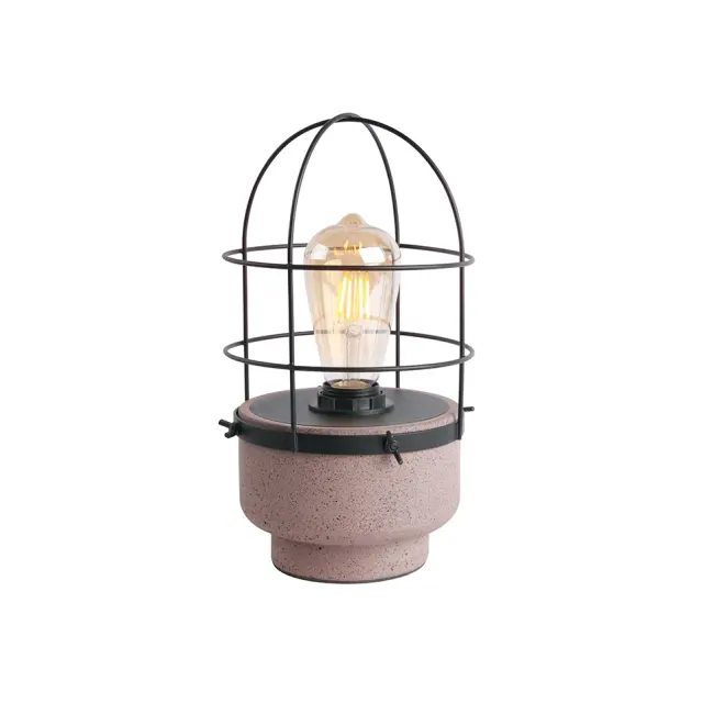 AcaLight Offer NETTO ΦΩΤΙΣΤΙΚΟ ΕΠΙΤΡΑΠΕΖΙΟ ΚΟΚΚΙΝΟ ΤΣΙΜΕΝΤΕΝΙΟ ΣΥΜΒΑΤΙΚΟ 1ΧΕ27 IP20 Φ158Χ288mm