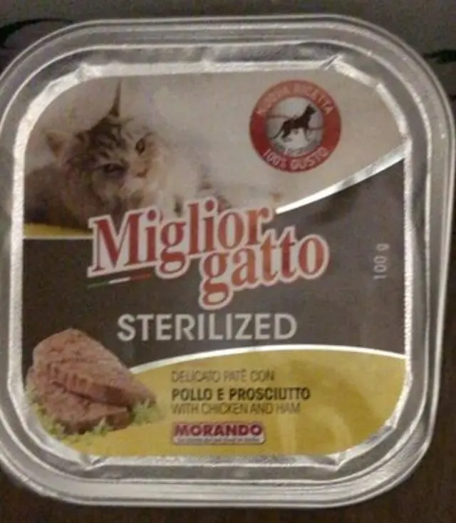 Miglior Gato Sterilised Κοτόπουλο & Προσούτο Πατέ 100gr