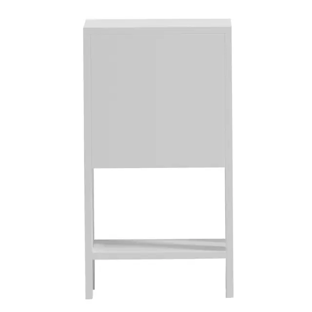ΚΟΜΟΔΙΝΟ FB918378.02 ΜΕΛΑΜΙΝΗ ΣΕ ΛΕΥΚΟ 30x30x55Υεκ. 3