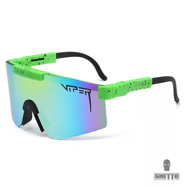 Ghetto Viper Pit G Sport Sunglasses Multicolor Frame Unisex Green
