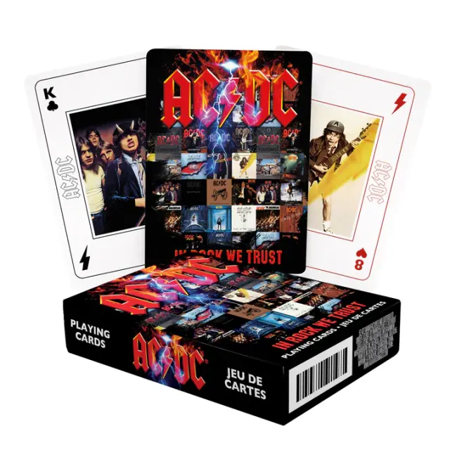 Τράπουλα AC/DC - In rock we trust - Playing Cards