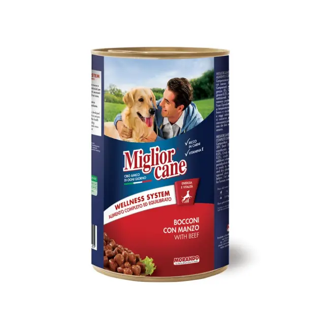 Morando Miglior Cane Κονσέρβα για Σκύλους με Μοσχάρι 1250gr