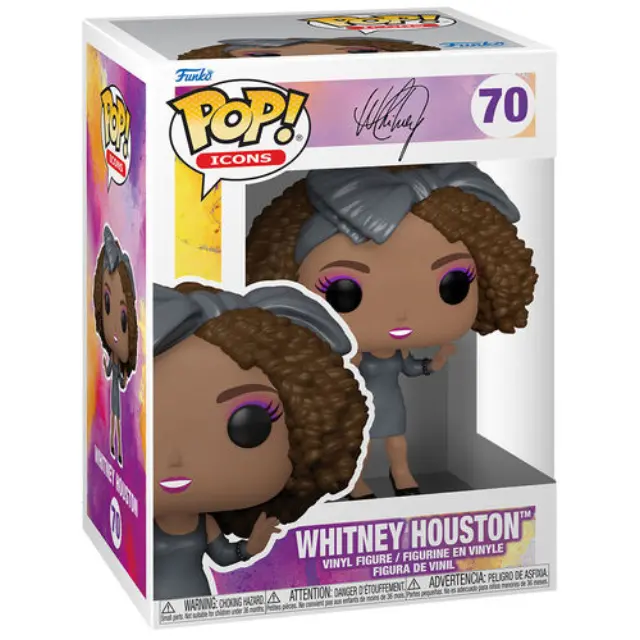 Funko Pop! Icons: Whitney Houston (Special Edition) #70 Vinyl Figure 2