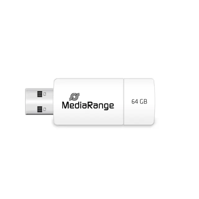 MediaRange USB 2.0 flash drive, color edition, light blue, 64GB (MR974) MR SSD & USB FLASH DRIVES & MEMORY CARDS 2
