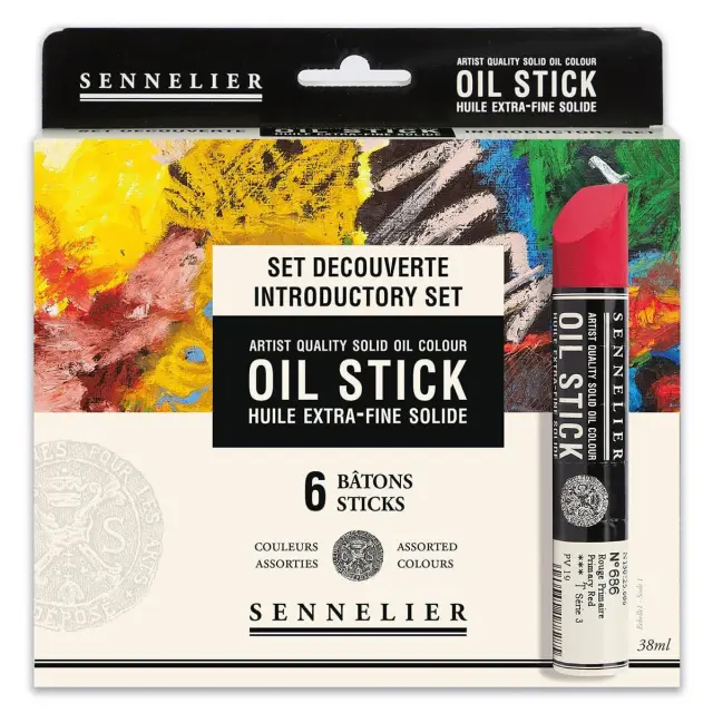 Sennelier Λάδια σε Στικ 38ml - 6 Χρώματα