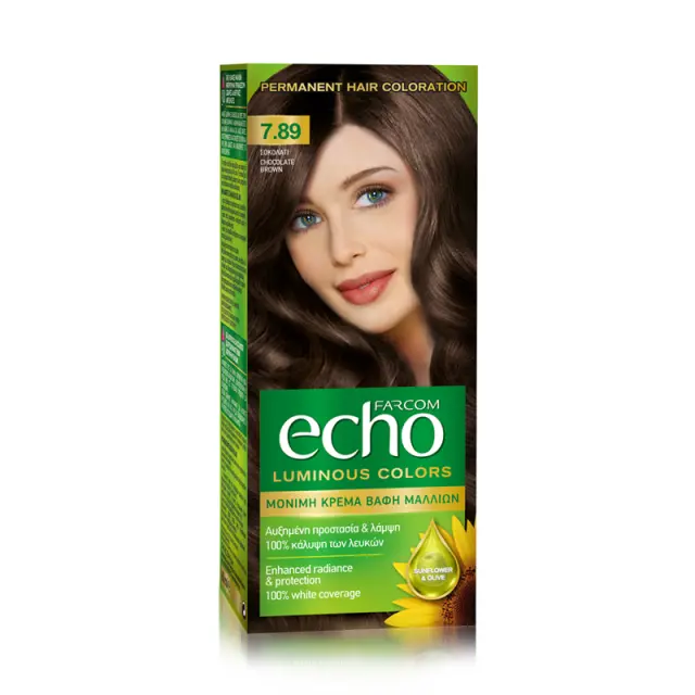 ΕCΗΟ ΣΕΤ ΒΑΦΗΣ 60ΜL 7.89 ΣΟΚΟΛΑΤΙ/ CHOCOLATE BROWN