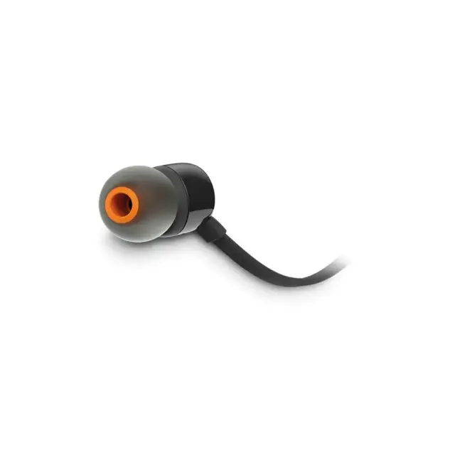 JBL® T110E In-Ear Ακουστικά με Βύσμα Jack 3.5mm- Black 3