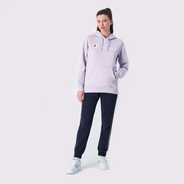 Champion Women's Hooded Sweatshirt Μωβ 117529-VS057 (Champion) 3
