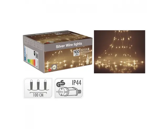 Διακοσμητικός Φωτισμός (AX5701500) με 100 Φωτάκια LED - 5m AX5701500