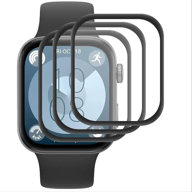 Hybrid Pro+ Glass για Huawei Watch Fit 3- Black OEM