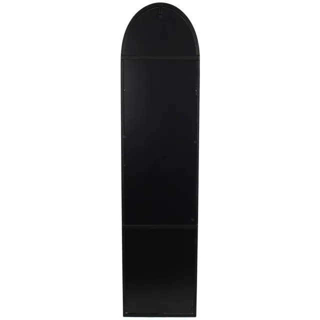 Καθρέπτης Αψίδα Μαύρο Μέταλλο 38x2x118cm 2