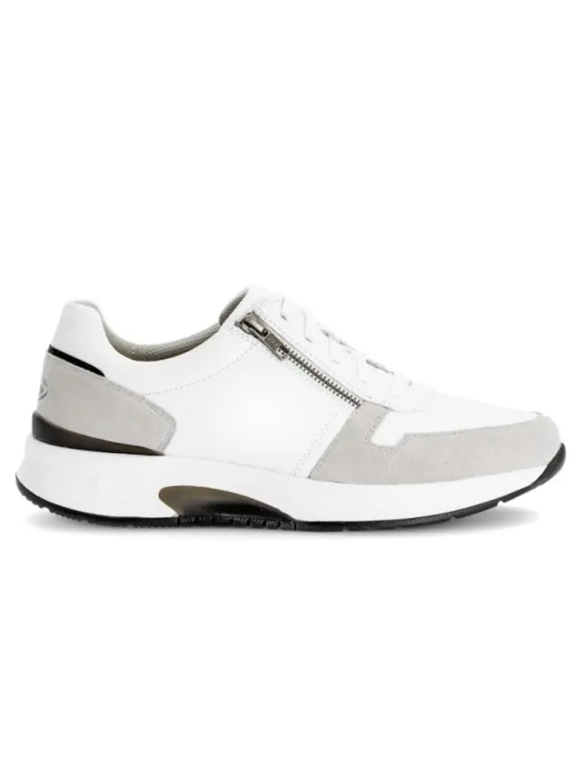 Pius Gabor Sneakers Ανδρικό δέρμα/δέρμα Nubuck Άσπρο PGA/800119 02-GREY 3