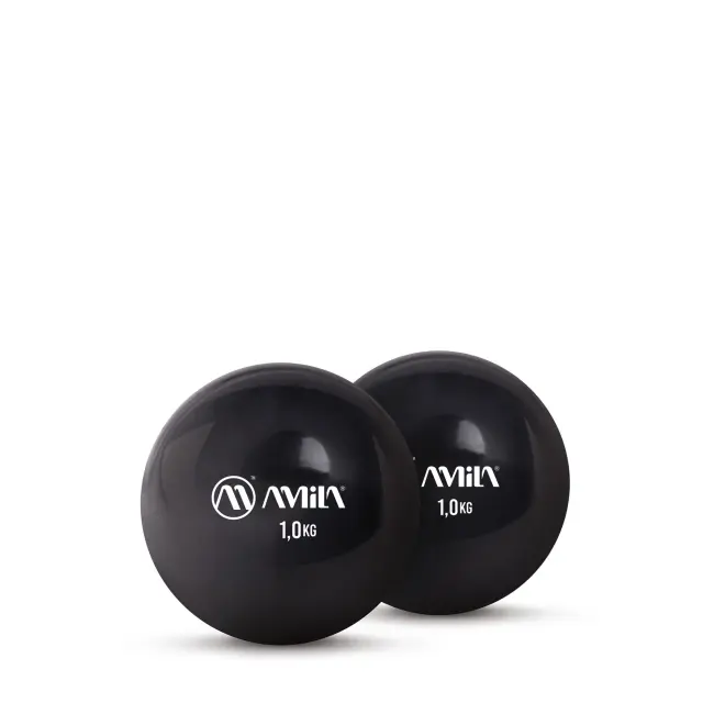 AMILA Palm Ball Two-Pack 1,0Kg Μαύρο (96722)