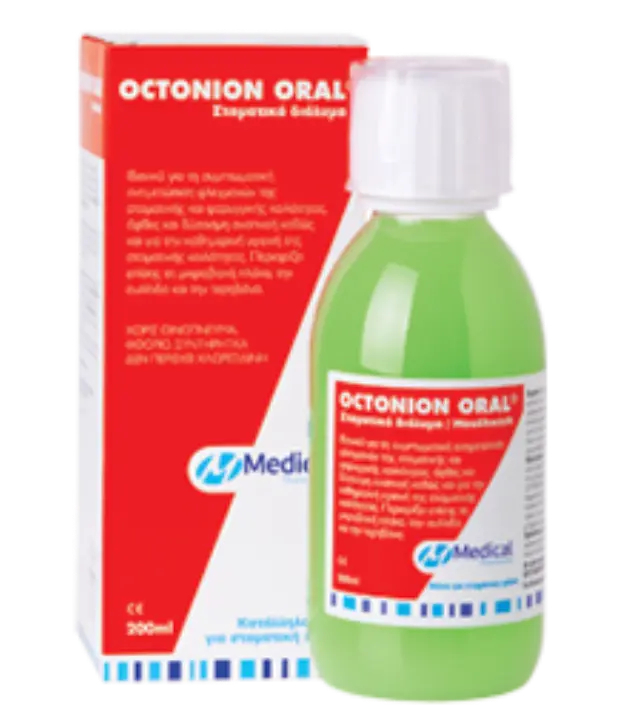 Medical PharmaQuality Octonion Oral Φυτικό Στοματικό Διάλυμα με 6 Βότανα για την Καθημερινή Υγιεινή Στόματος και Φάρυγγα, από 6 ετών, 200ml