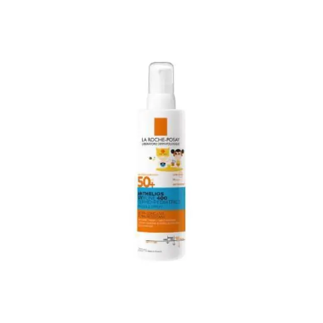 La Roche-Posay Anthelios Uvmune 400 Dermo-Pediatrics Invisible Spray SPF50+ Παιδικό Αντηλιακό Σπρέι για Ευαίσθητο & με Τάση Ατοπίας Δέρμα, 200ml