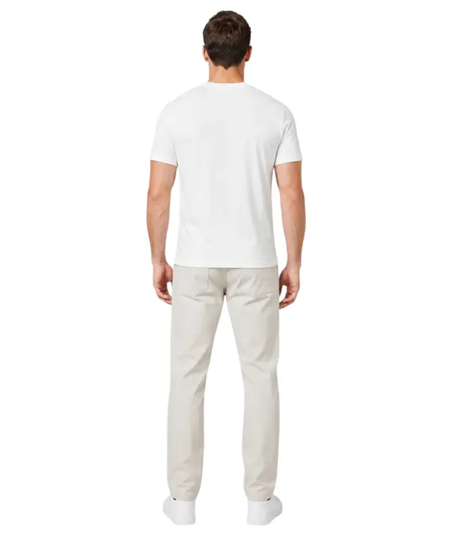 Lotto - Ανδρικό Κοντομάνικο Αθλητικό T-Shirt 466009-WHITE Λευκό 2