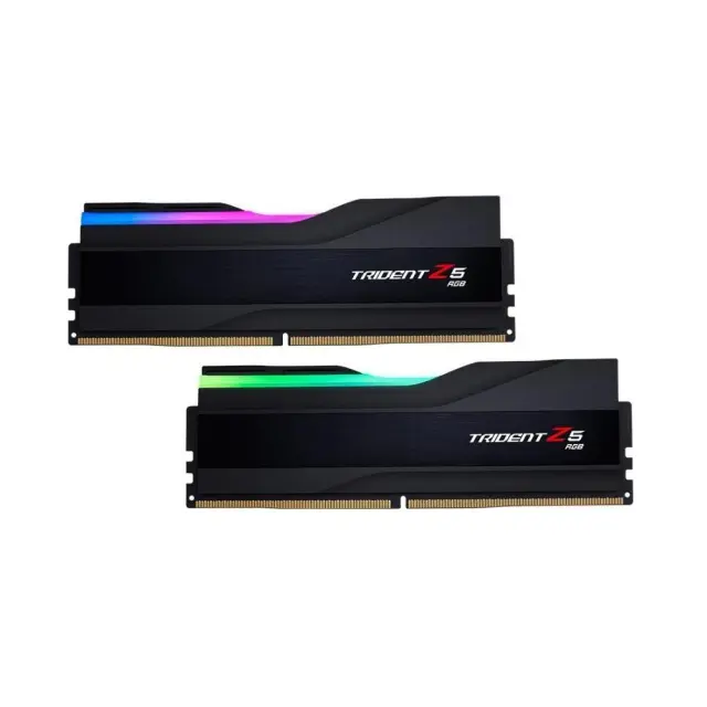G.Skill DIMM 64 GB DDR5-6000 (2x 32 GB) Dual-Kit (black, F5-6000J3636F32GX2-TZ5RK, Trident Z5 RGB, INTEL XMP)
