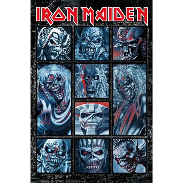 Αφίσα , Poster Iron Maiden (Ten Eddies) 61 X 91.5cm PP35284#04