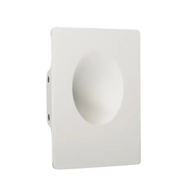 Nest 09026 Φωτιστικό τοίχου γύψινο led λευκό με δυνατότητα βαφής Άσπρο 2