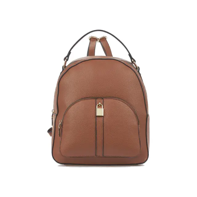 VERDE BACKPACK-ΣΑΚΙΔΙΟ ΠΛΑΤΗΣ 16-0008653 ΚΑΜΕΛ