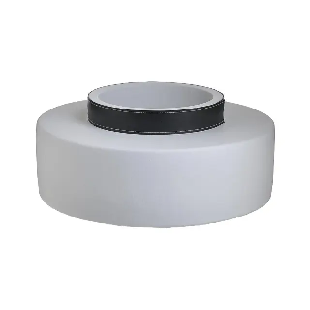 Βάζο Λευκό/Μαύρο Τσιμέντο Φ30x13cm 3-70-507-0334