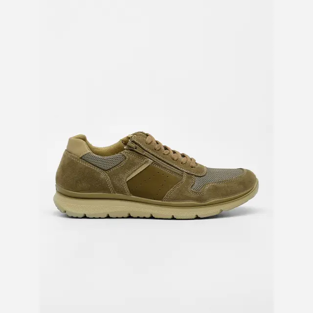 Imac Sneakers Ανδρικό δέρμα Καφέ IMA/751870 TORTORA