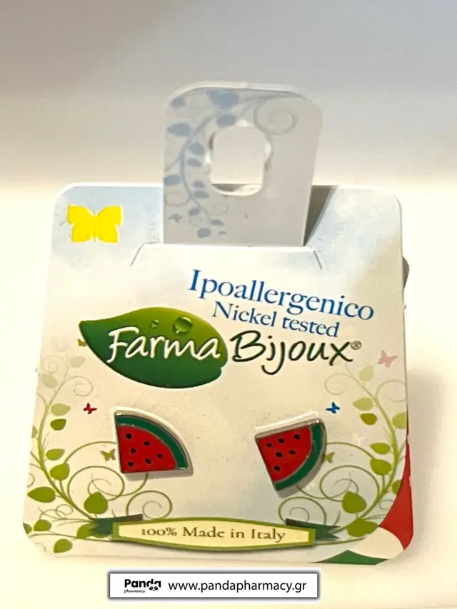 Farma Bijoux Καρπούζι Υποαλλεργικά Σκουλαρίκια Καρφωτά 2