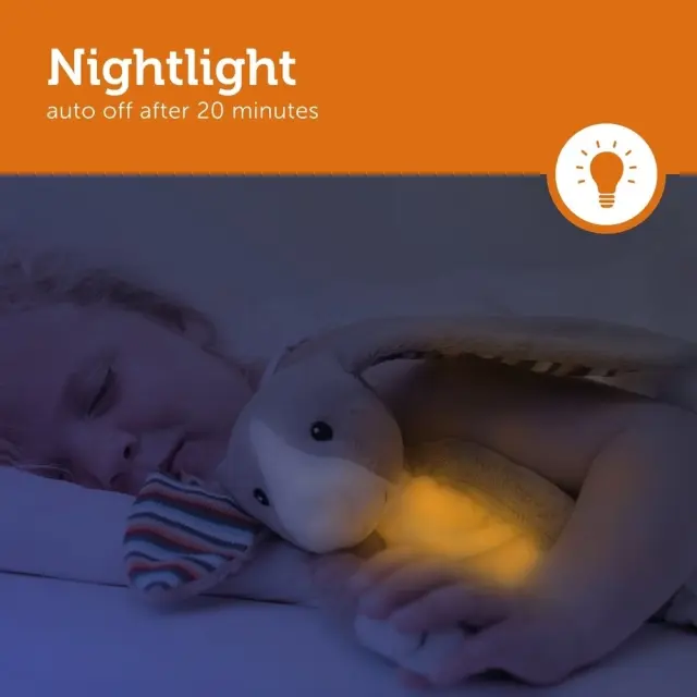 Zazu Kids Bo Ζωάκι Νανουρίσματος με Λευκούς Ήχους και Φωτάκι ZA-BO-01 2