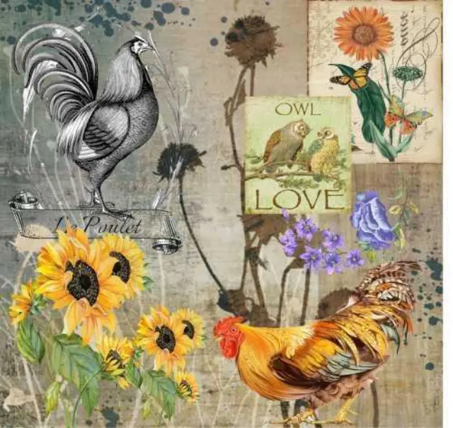Artebella Αυτοκόλλητο Χαρτί Ντεκουπάζ Mixart Transfer 25x25cm 6037V