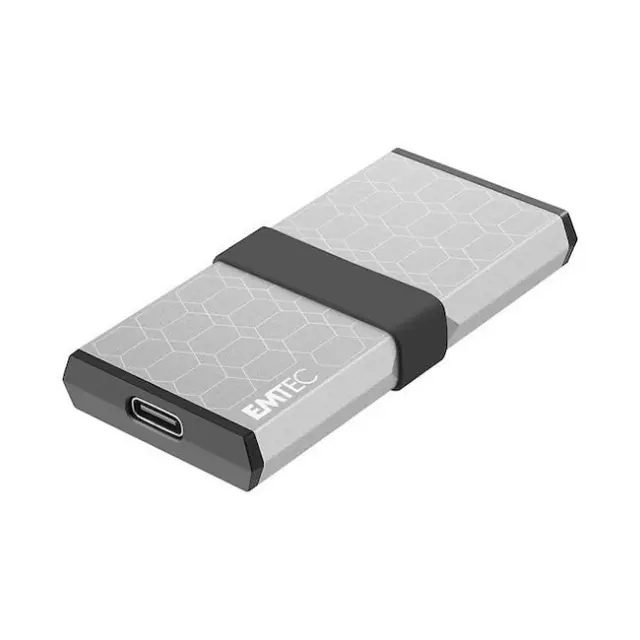 EMTEC Εξωτερικός Δίσκος SSD X205 1TB XL Silver (ECSSD1TX205)