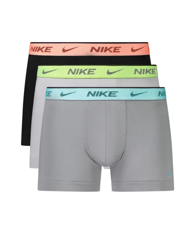 Nike - Ανδρικά Μποξεράκια Essential Cotton Stretch Trunk NQ00KE1284-QDQ Γκρι