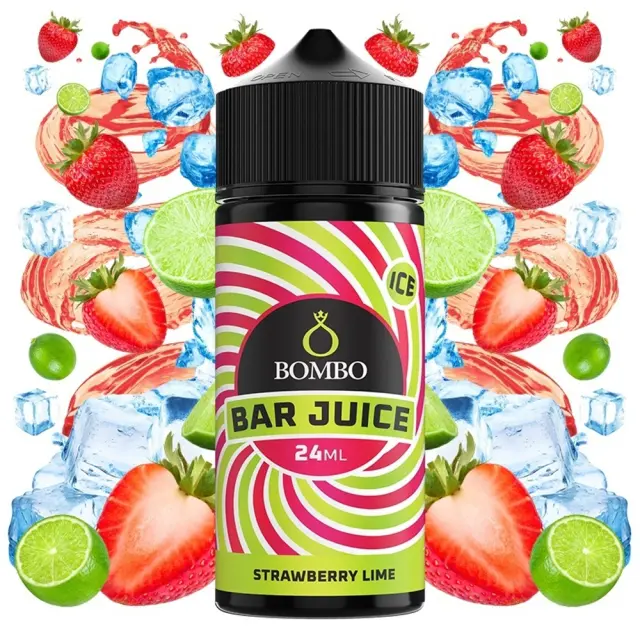 Bombo Bar Juice Strawberry Lime Ice 20ml/120ml