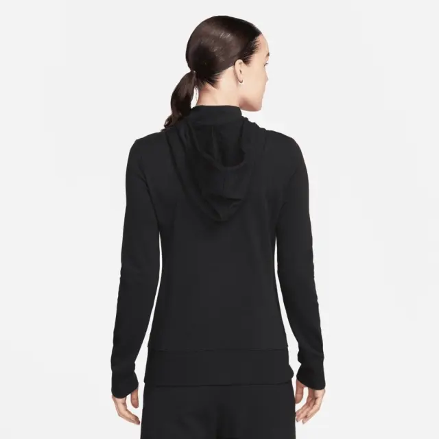 Nike Fleece Full-Zip Hoodie (DD5597-010) - Μαύρο 2