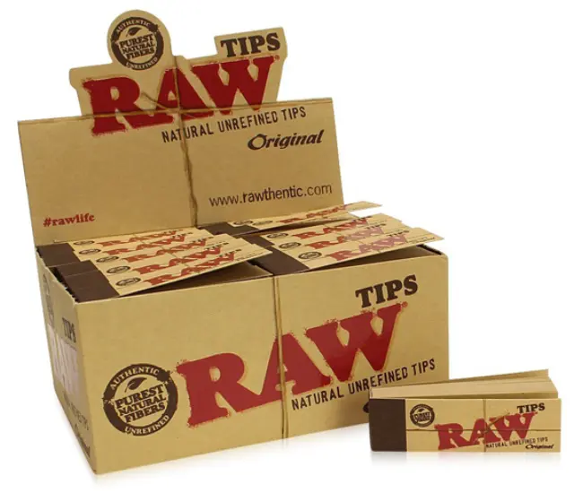 RAW TIPS Τζιβάνα - Aκατέργαστη 50τεμ.