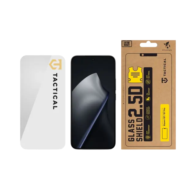 Tactical Glass Shield 2.5D for Xiaomi 15T/15T Pro Clear 3