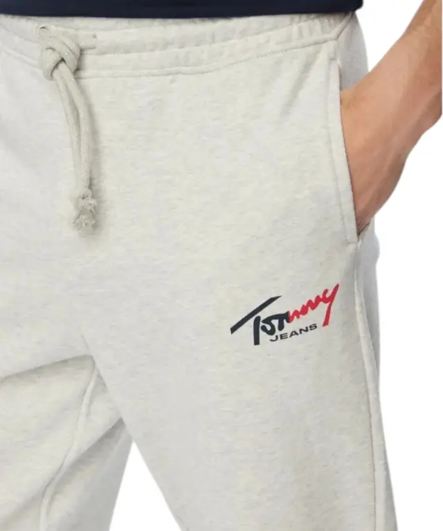 Tommy Hilfiger - Παντελόνι Φόρμας Signature Regular Fit DM0DM23903-P08 Γκρι 3