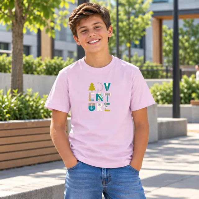 Παιδικό T-shirt Noshame® Ροζ - 162630J - 10Y