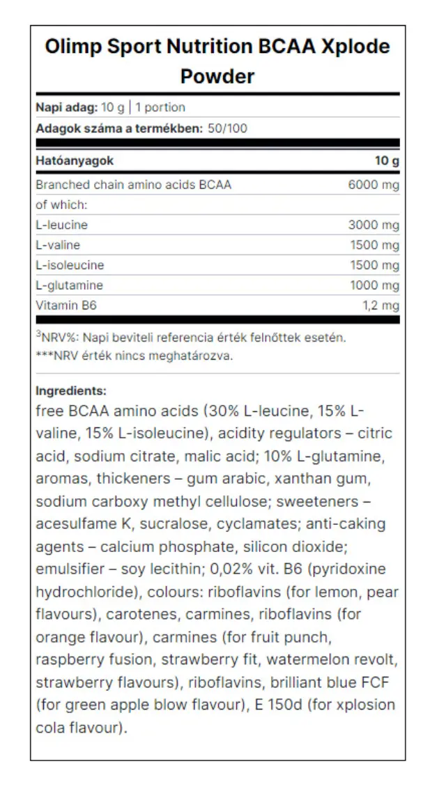 Olimp Sport BCAA Xplode Powder Pineapple, 280 g 2