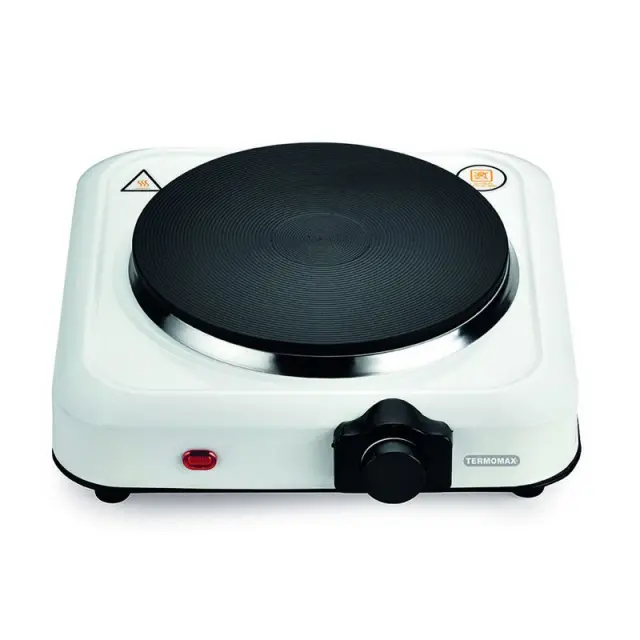 THERMOMAX ΕΠΙΤΡΑΠΕΖΙΑ ΕΣΤΙΑ ΕΜΑΓΙΕ 1500W 185mm ΜΟΝΗ ΛΕΥΚΗ TX100