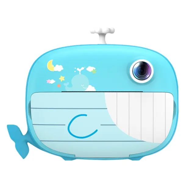 Φωτογραφική Μηχανή FotoFun 2 Whale Blue (3+ ετών) - Kiddoboo 3
