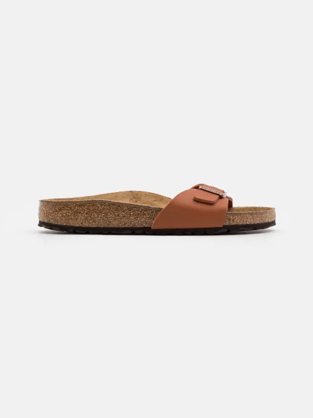 Birkenstock Πέδιλα Γυναικείο Birko-Flor(ανθεκτικό υλικό της Birkenstock-επιτρέπει την επαφή με το νερό) Καφέ BIR/MADRID 1019713 G/BROWN 3
